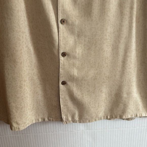 Island Republic Men's Hawaiian Shirt Button Down 100% Silk Short Sleeve Size XL - Picture 8 of 14